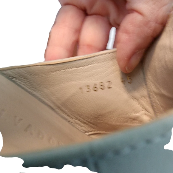 Freda Salvador Leather Wit D'Orsay Oxford Lace-Up Rare Color - Picture 9 of 9